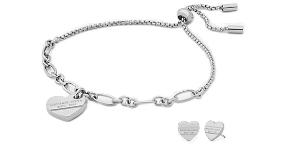 MICHAEL KORS FASHION JEWELS Mod. OUTLET Special Pack Bracelet + Earrings